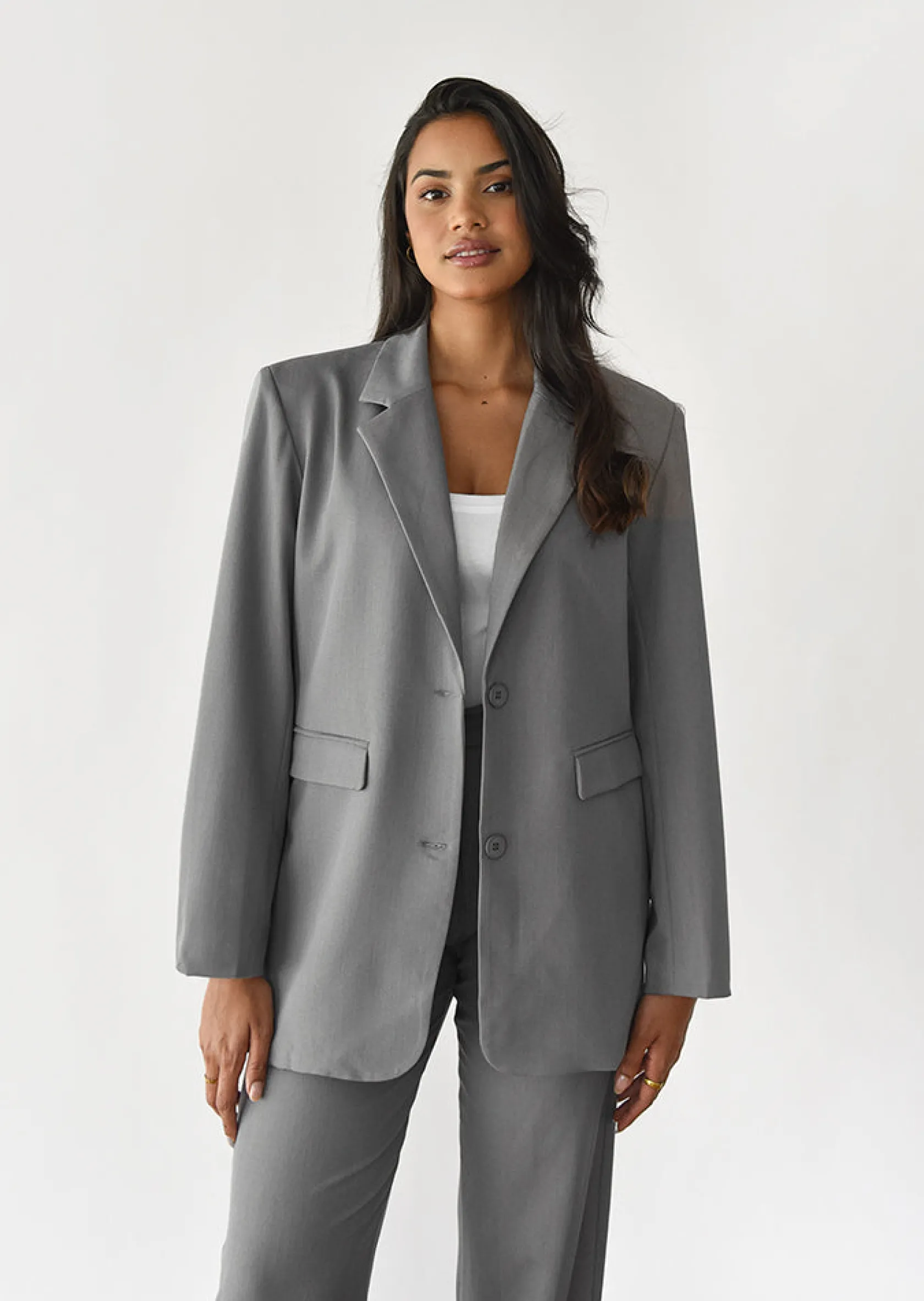 Outfitbook Blazer droit GRIS Outlet