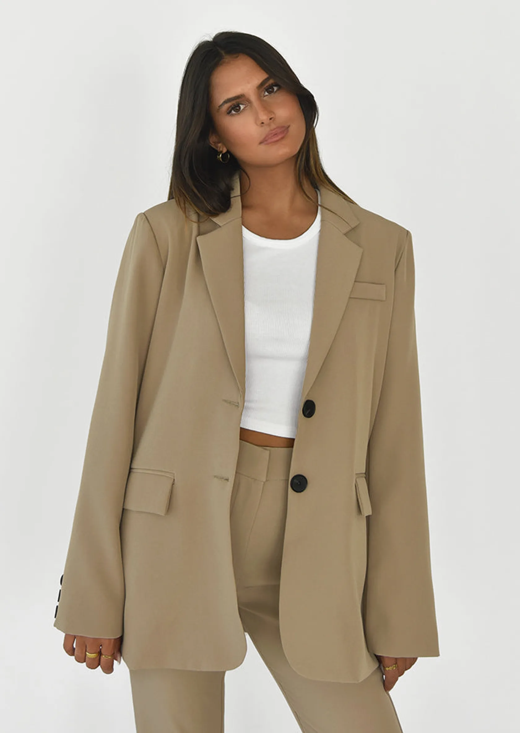 Outfitbook Blazer oversize TAUPE Shop