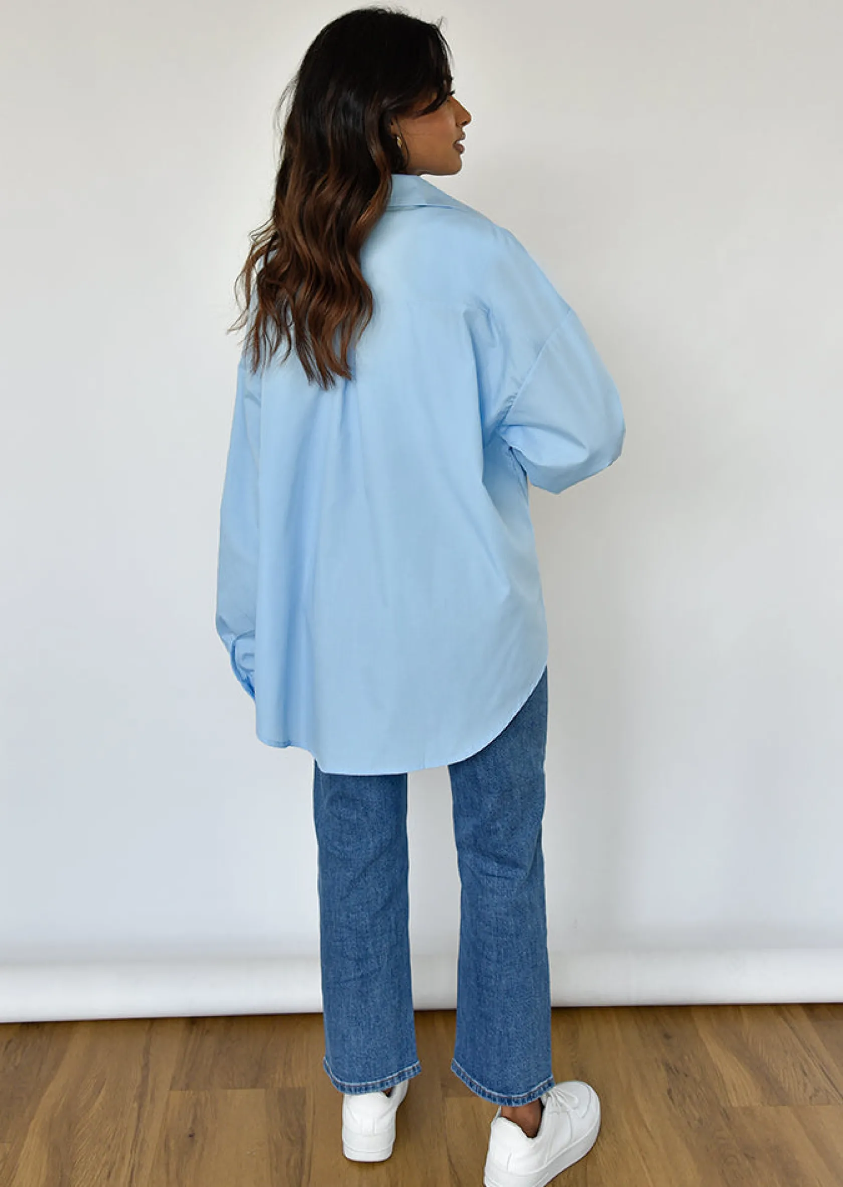 Outfitbook Chemise oversize BLEU Shop