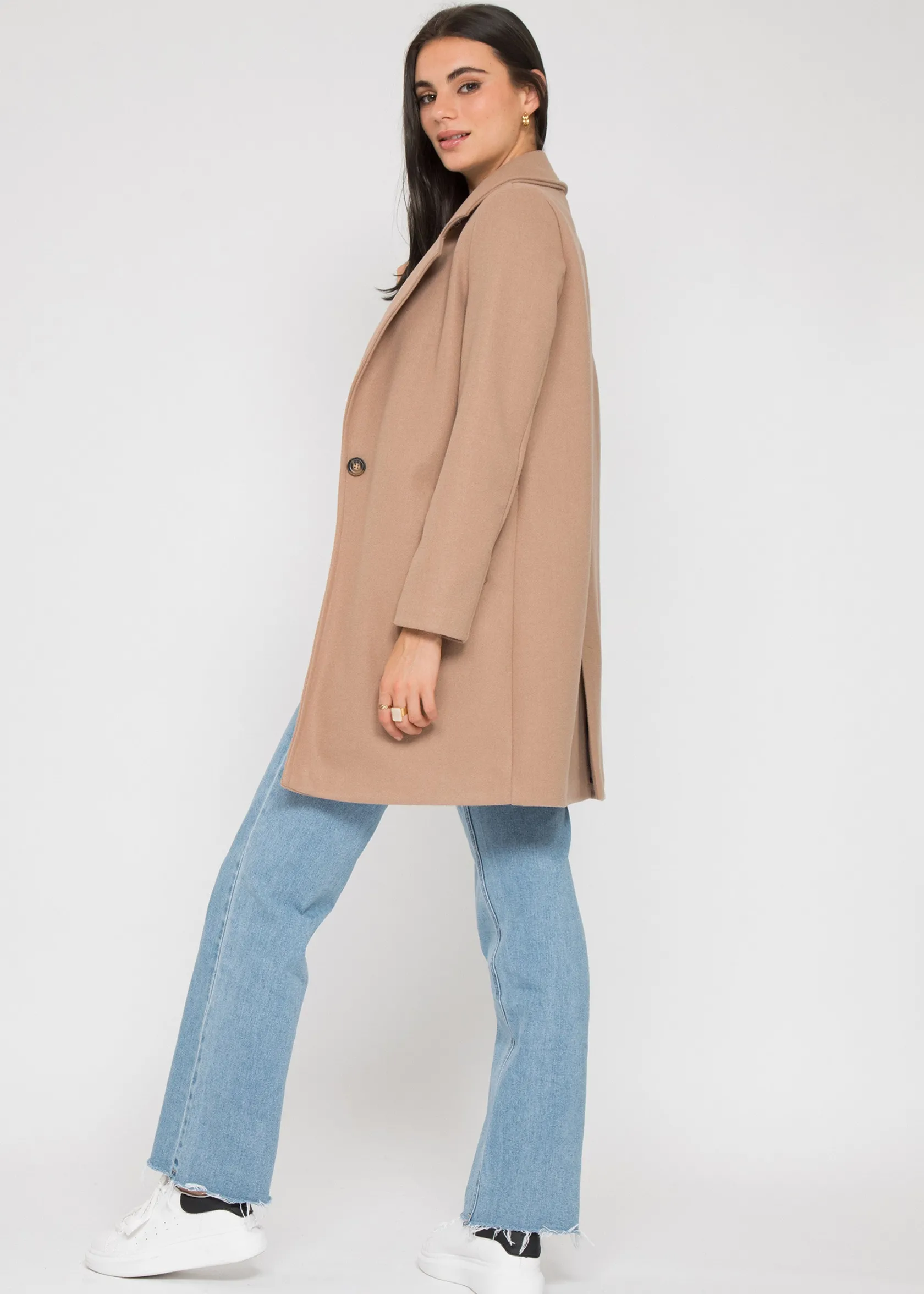 Outfitbook Manteau ajusté CAMEL Fashion