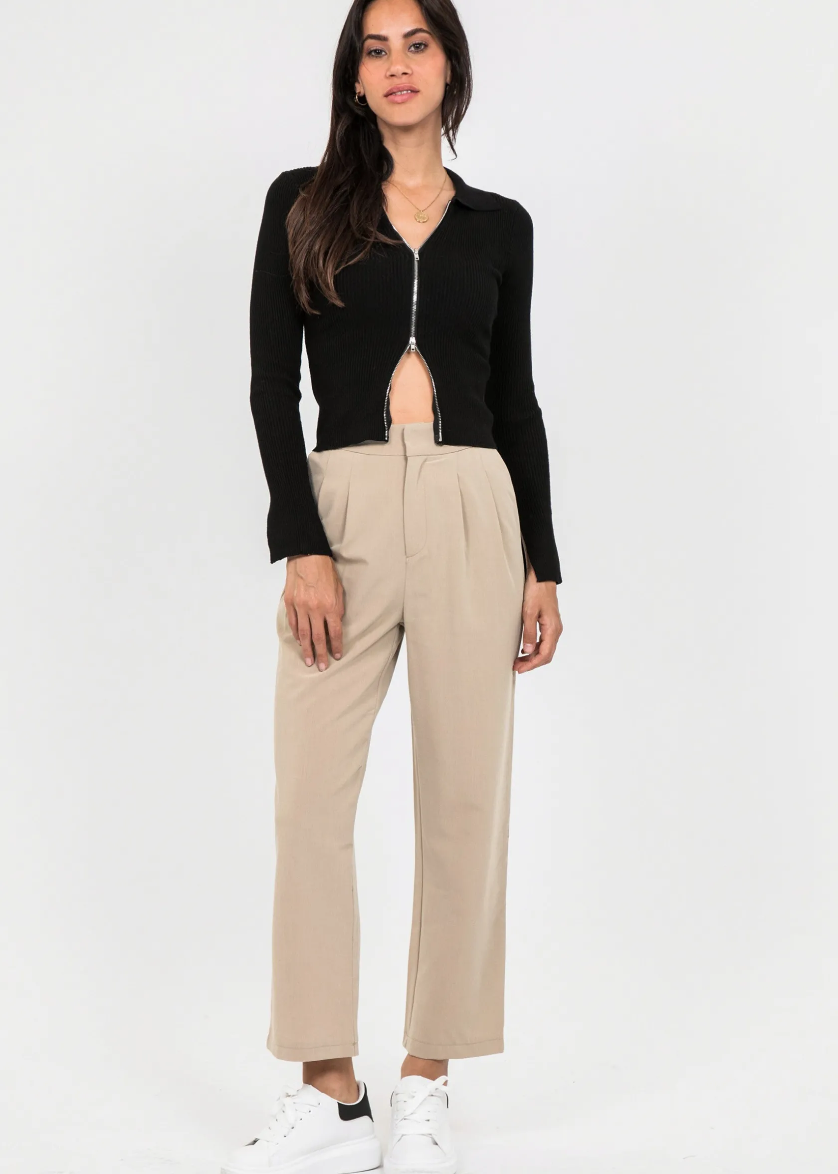 Outfitbook Pantalon beige Outlet