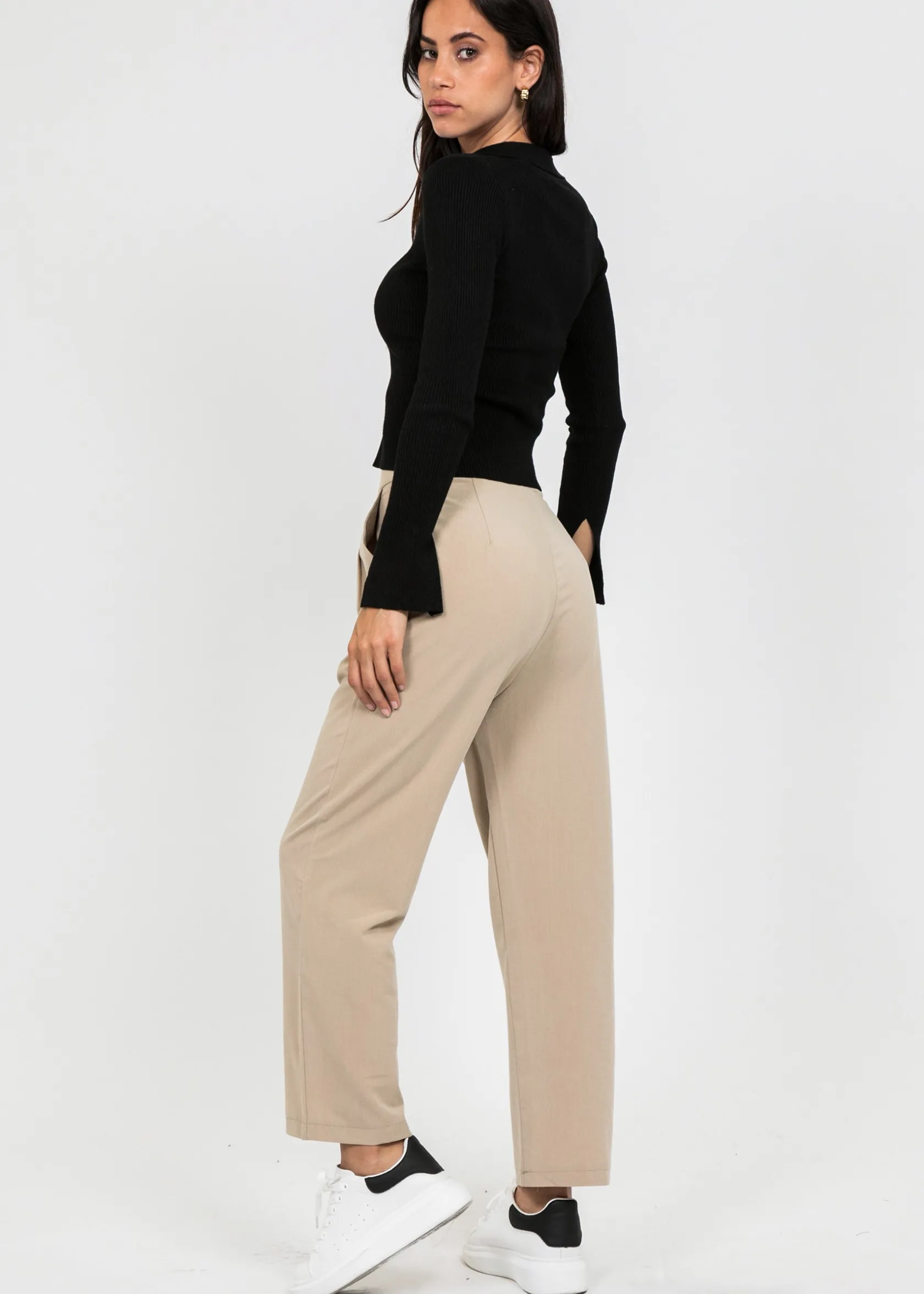 Outfitbook Pantalon beige Outlet