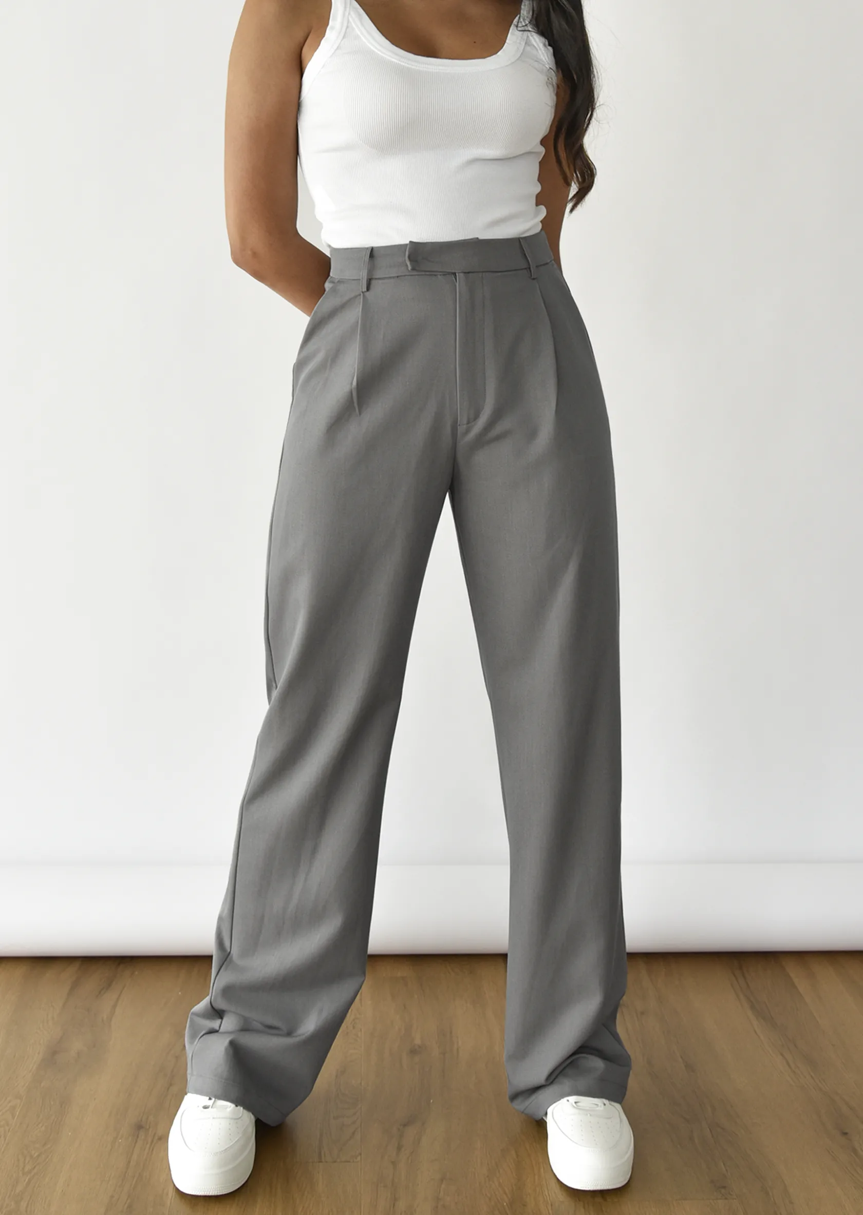 Outfitbook Pantalon de costume GRIS Shop