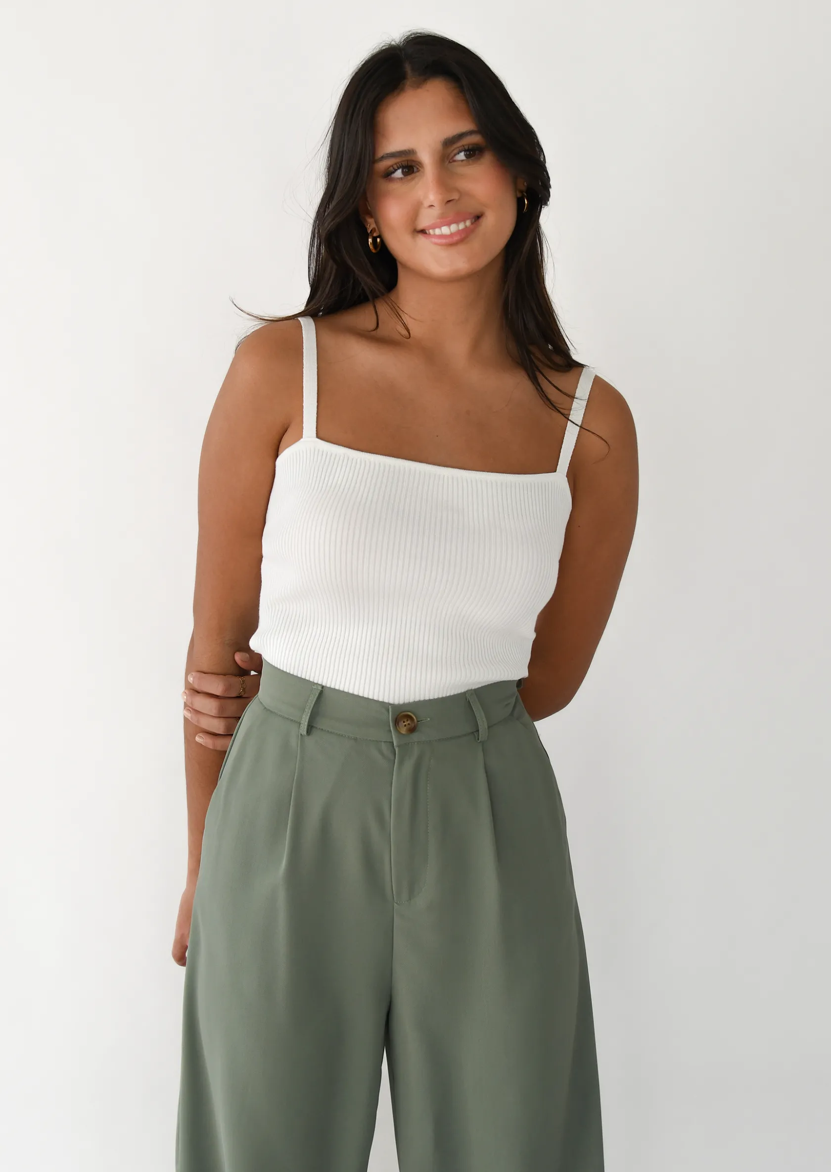 Outfitbook Pantalon wide leg VERT Shop