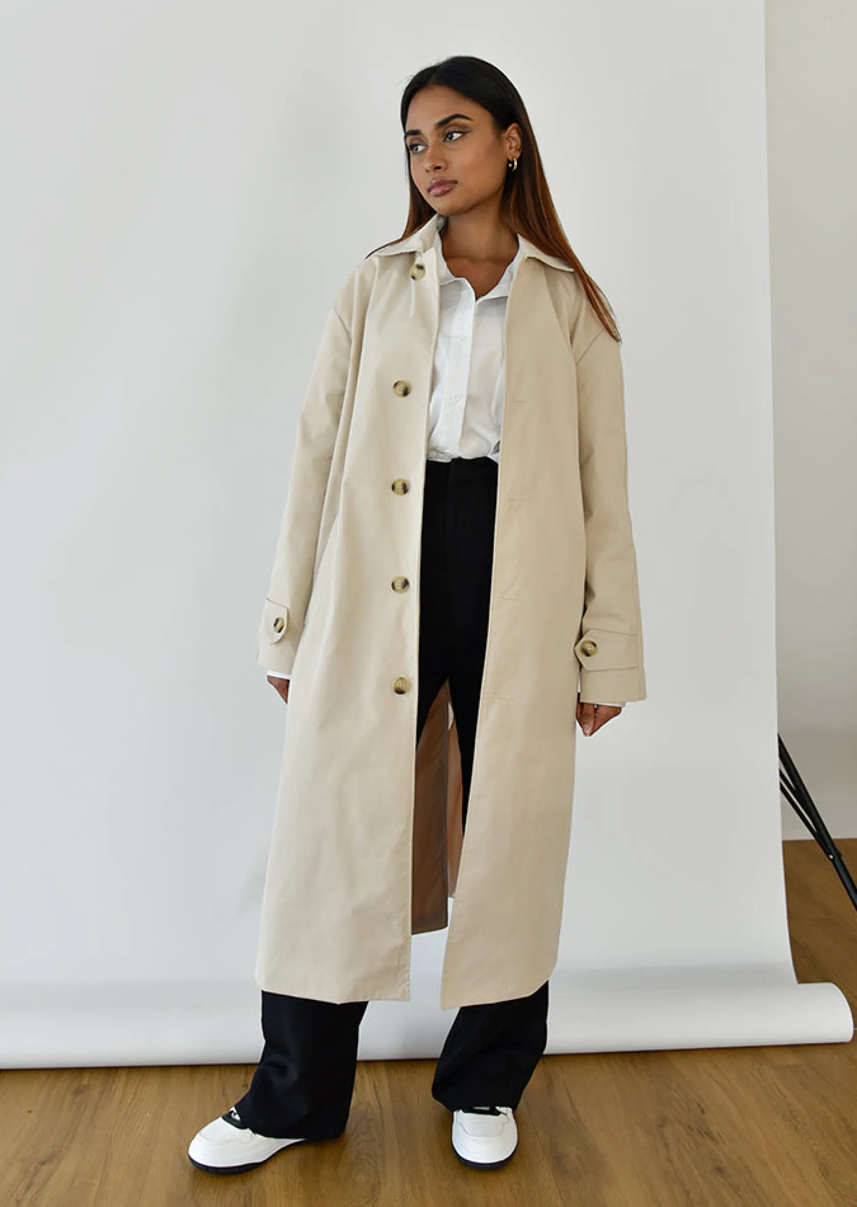 Outfitbook Trench-coat long Cheap